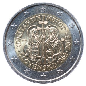 obce 10 XX wiek 2 euro Słowacja r